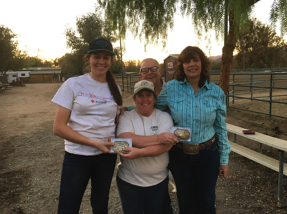 2015 Champions Stephanie Walsh & Unknown Sorter, presented by Jeanette Provolt!!